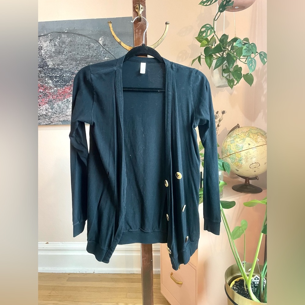 American Apparel double-breasted cardigan